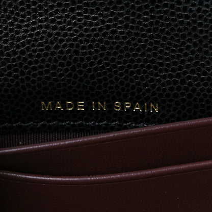 Chanel Caviar Quilted Medium Gusset Flap Wallet Black 7 of 11