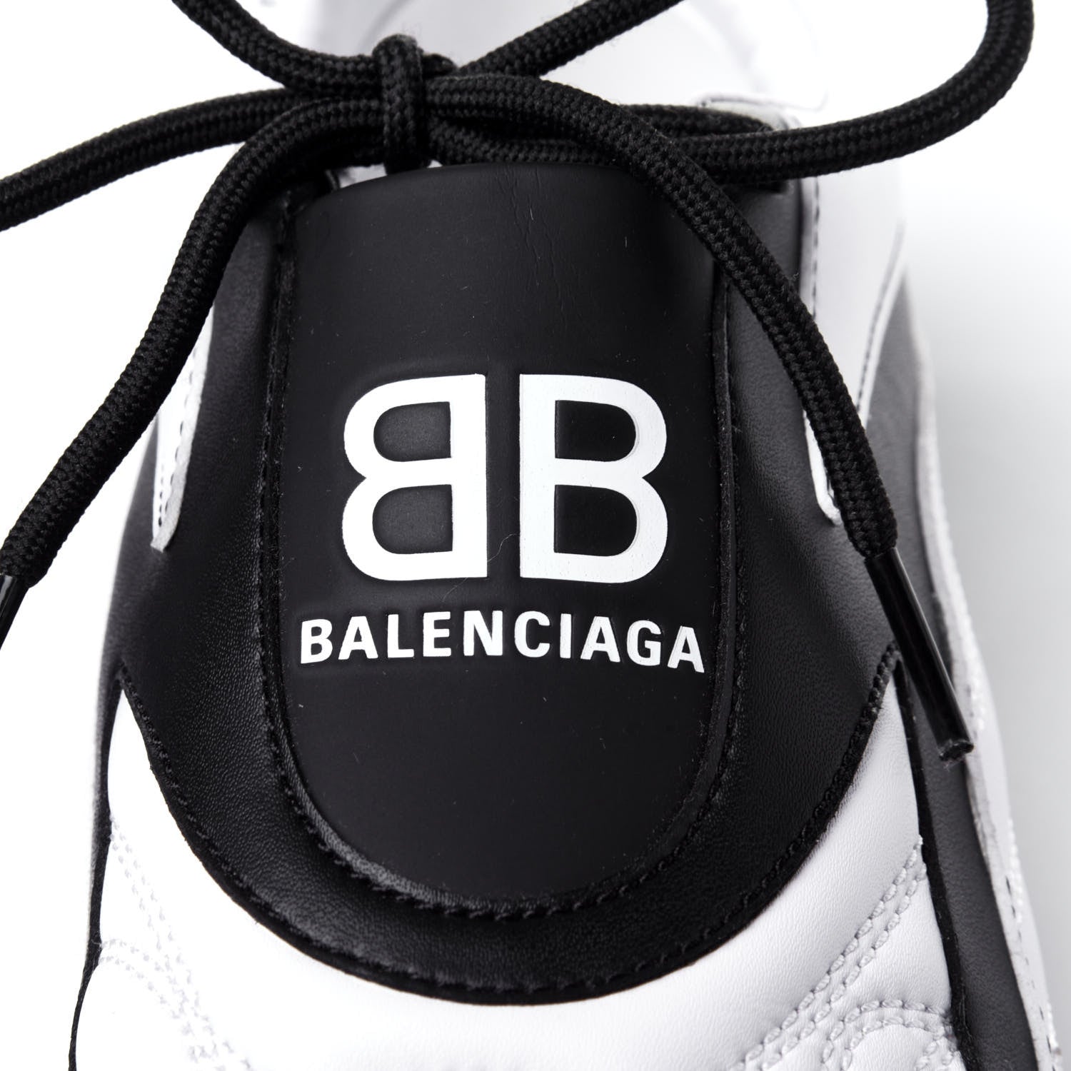 Balenciaga Polyurethane Womens Zen Sneakers 37 White Black 11 of 11