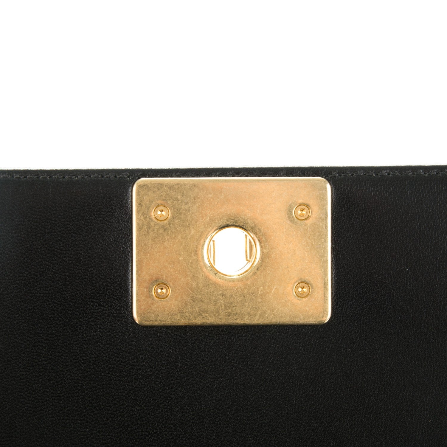 Chanel Lambskin Quilted Medium Boy Flap Black 5 of 8