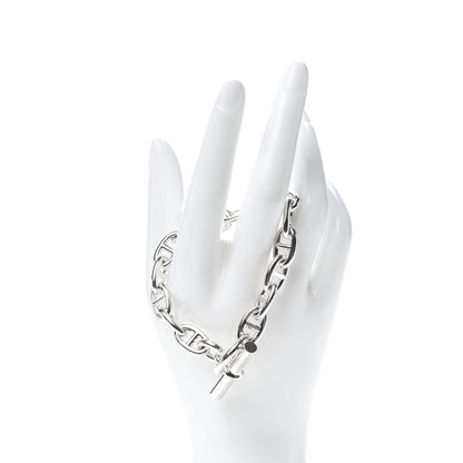 Hermes Sterling Silver MM Chaine d'Ancre Bracelet 2 of 5