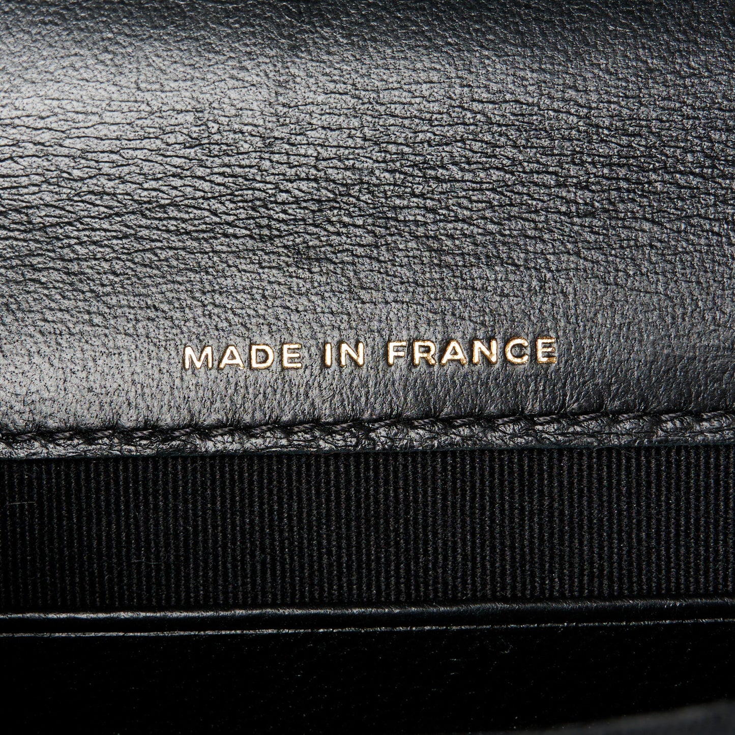 Lambskin Quilted Chain Top Handle Clutch With Chain Black