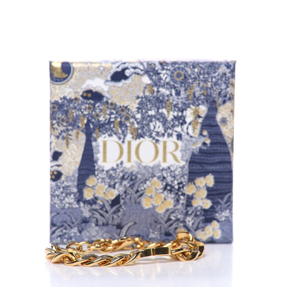 Christian Dior Metal Danseuse Etoile Chain Bracelet Gold 4 of 4