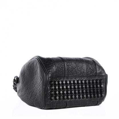 Alexander Wang Pebbled Lambskin Rockie Black Matte Black Hardware 4 of 12