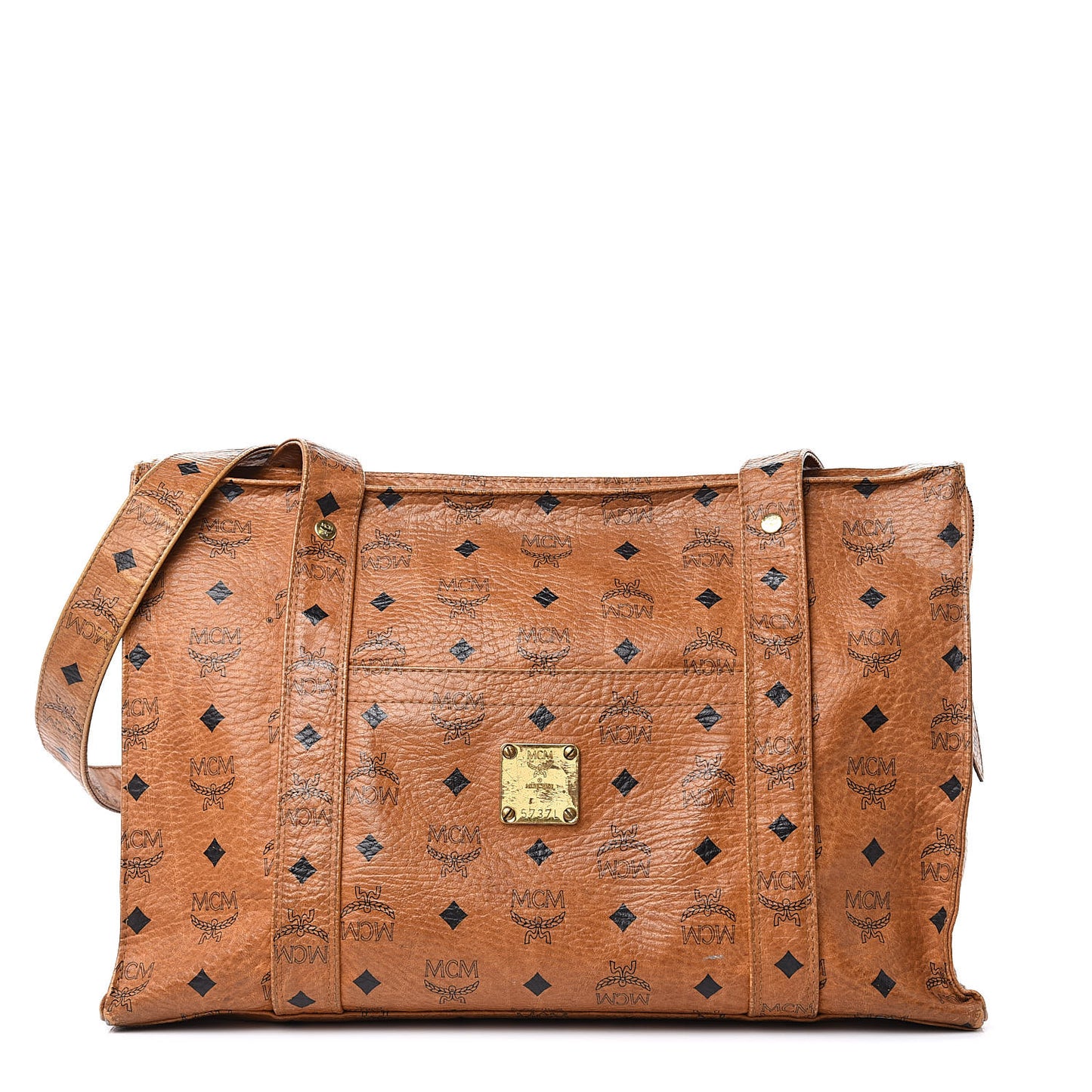 Visetos Shoulder Bag Cognac