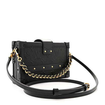 Louis Vuitton Midnight Canvas Petite Malle Black 3 of 10