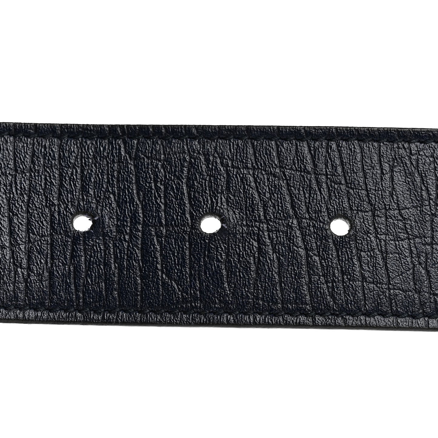 Calfskin Web Interlocking G Belt 85 34 Navy