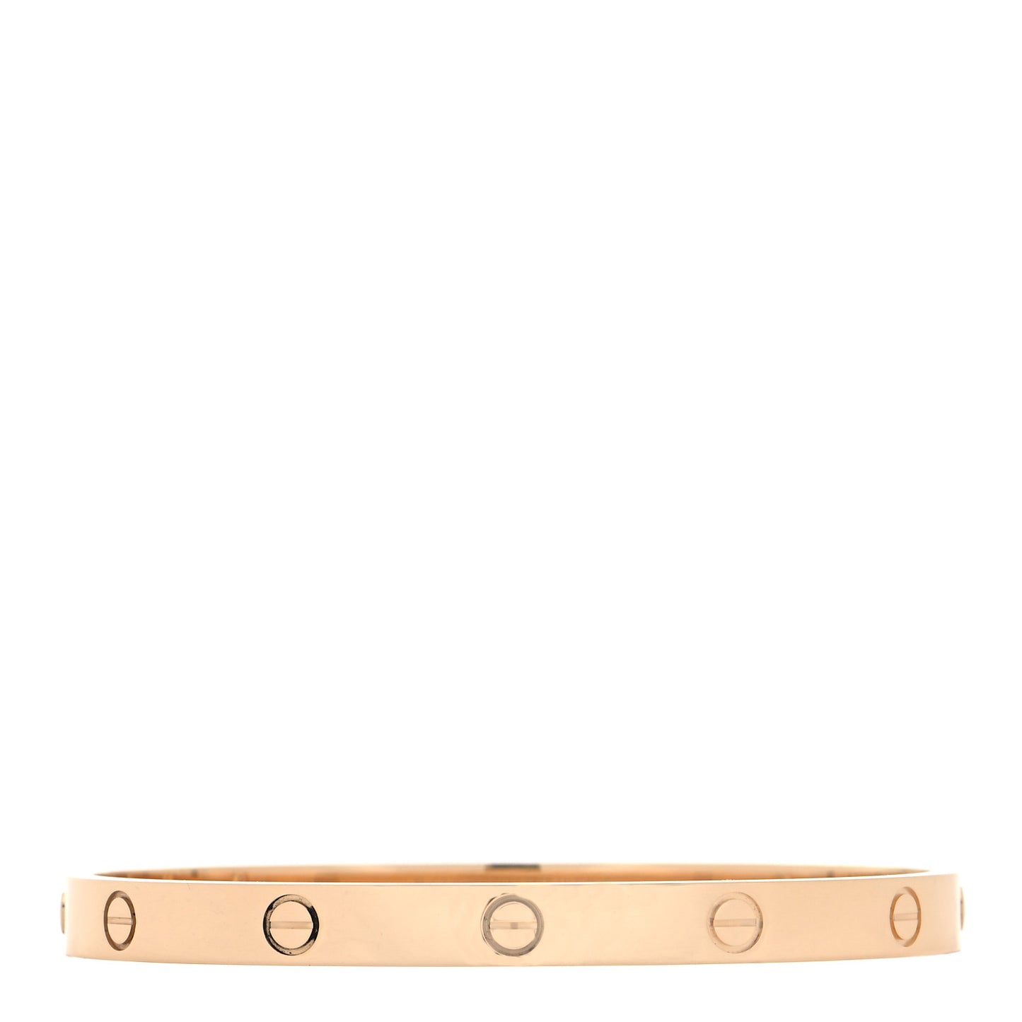 18K Yellow Gold LOVE Bracelet 19