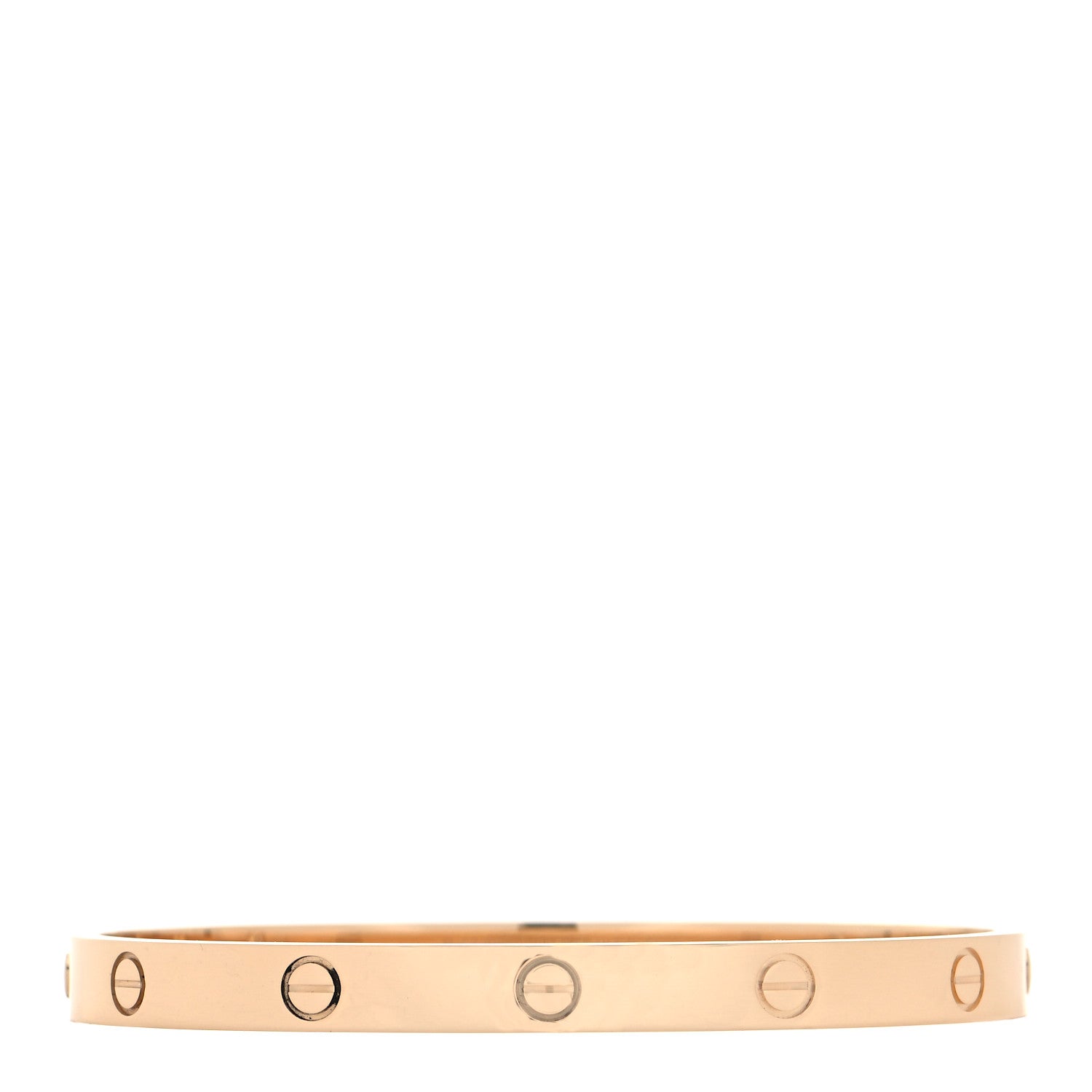 Cartier 18K Yellow Gold LOVE Bracelet 19 1 of 8