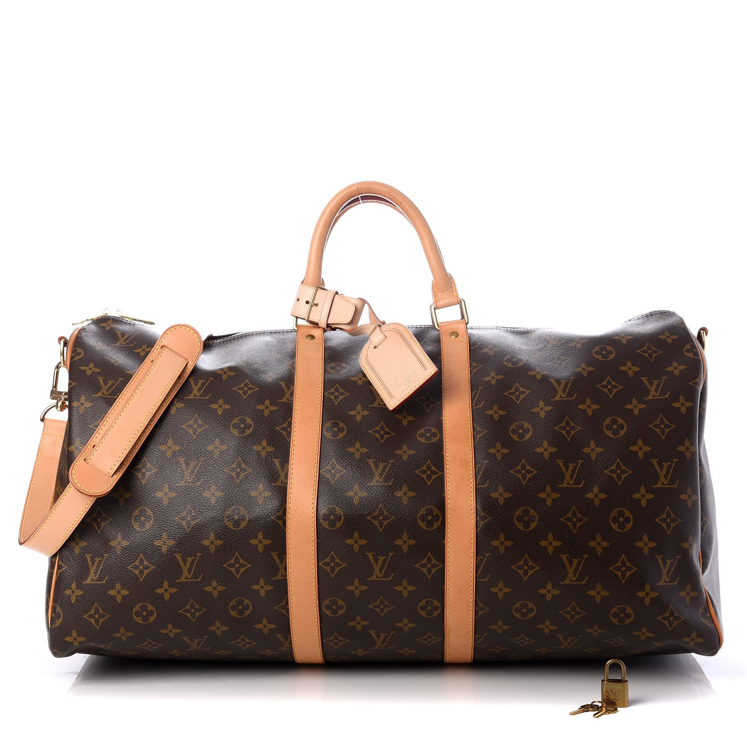 Louis Vuitton Monogram Keepall Bandouliere 55 1 of 8