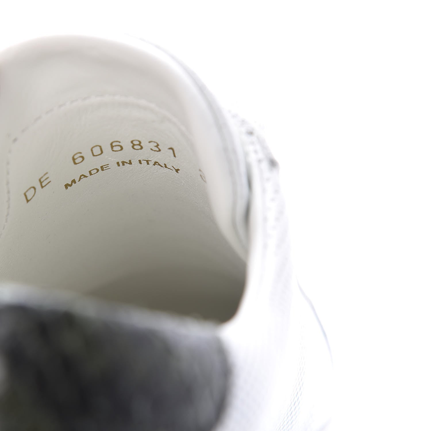 Saint Laurent Perforated Calfskin Andy Low Top Sneakers 39 White 8 of 8