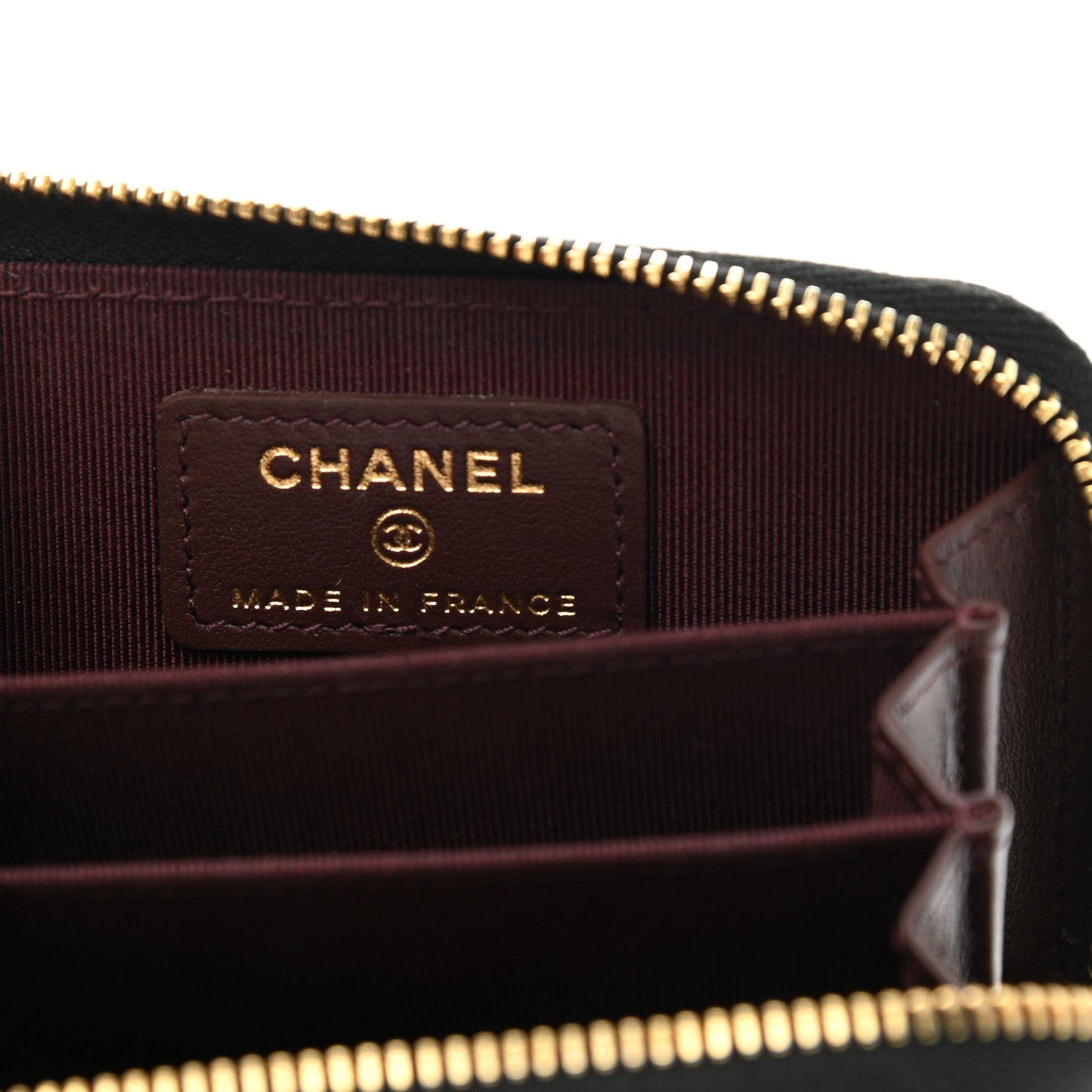 Chanel Caviar Quilted Classic Zipped Coin Purse Black 8 of 10