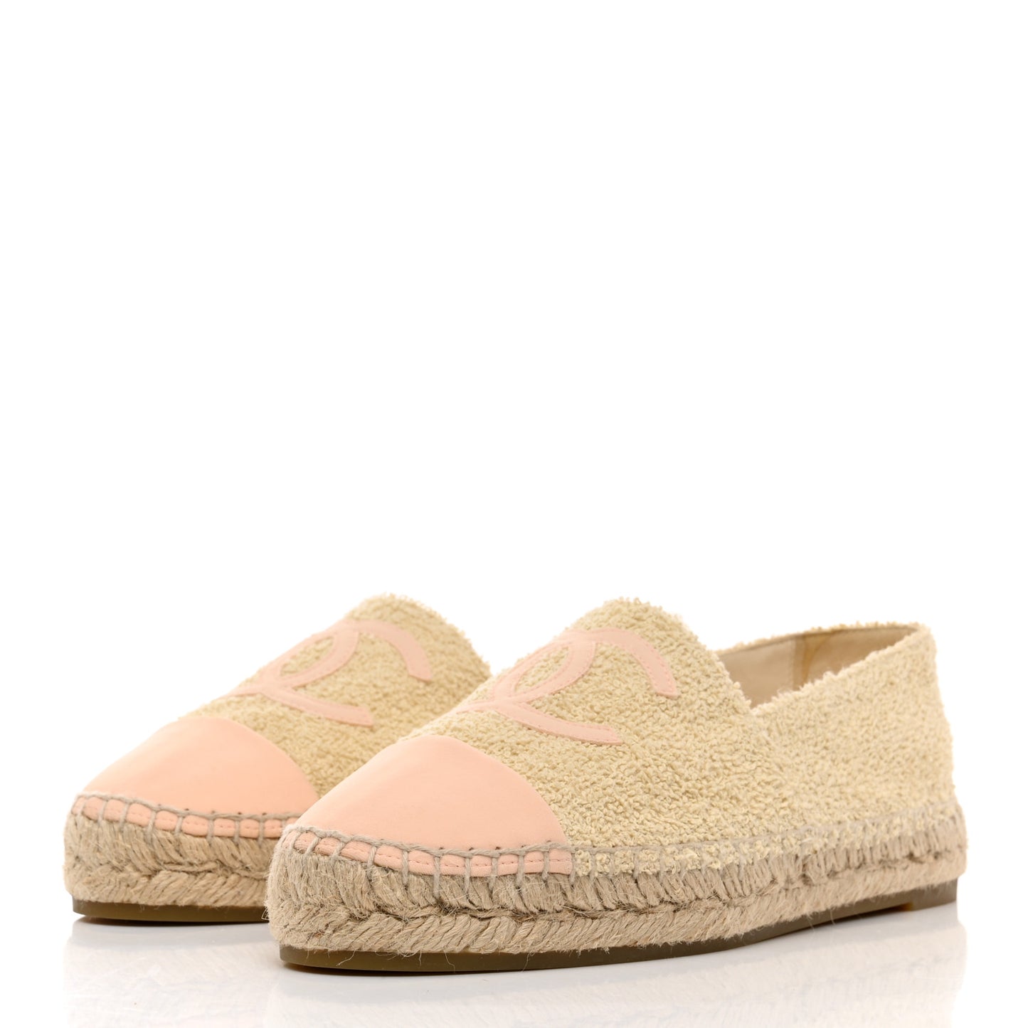 Fabric CC Espadrilles 40 Ecru Light Beige