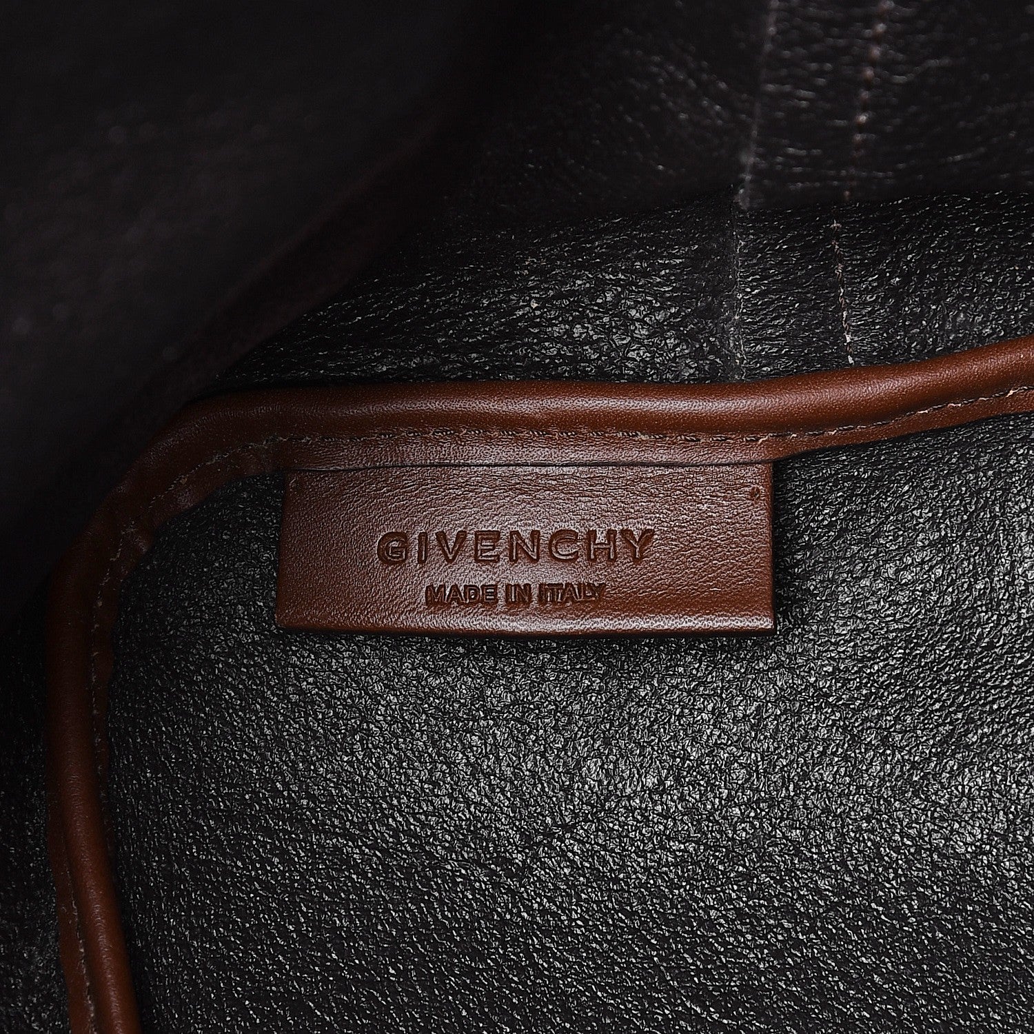 Givenchy Grained Calfskin Large Antigona Tote Blue Brown 7 of 15