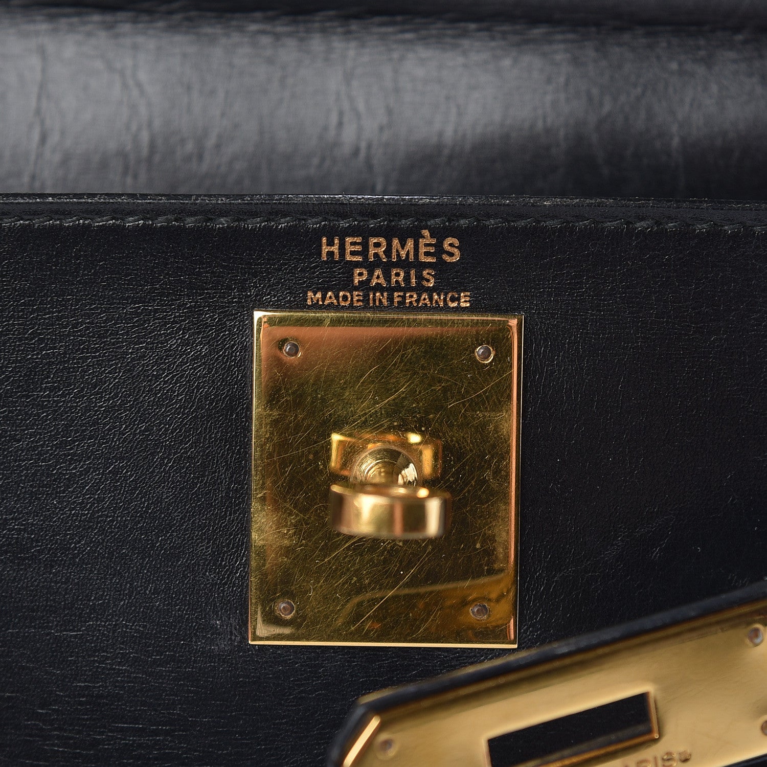 Hermes Box Kelly Retourne 28 Black 6 of 24