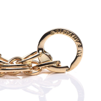 Tiffany 18K Yellow Gold Interlocking Circles Link Bracelet 4 of 5