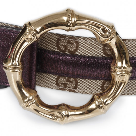 Monogram Bamboo Ring Belt 80 32