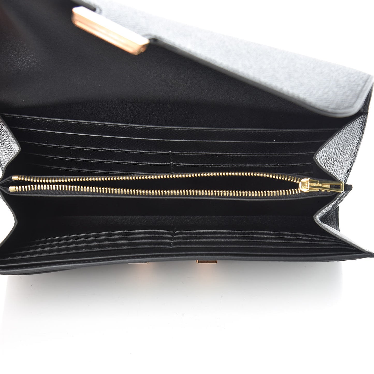 Epsom Constance Long Wallet Black