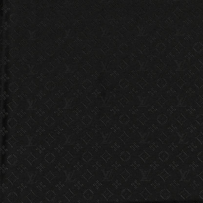 Louis Vuitton Silk Cashmere Monogram My Everything Shawl Black 3 of 4