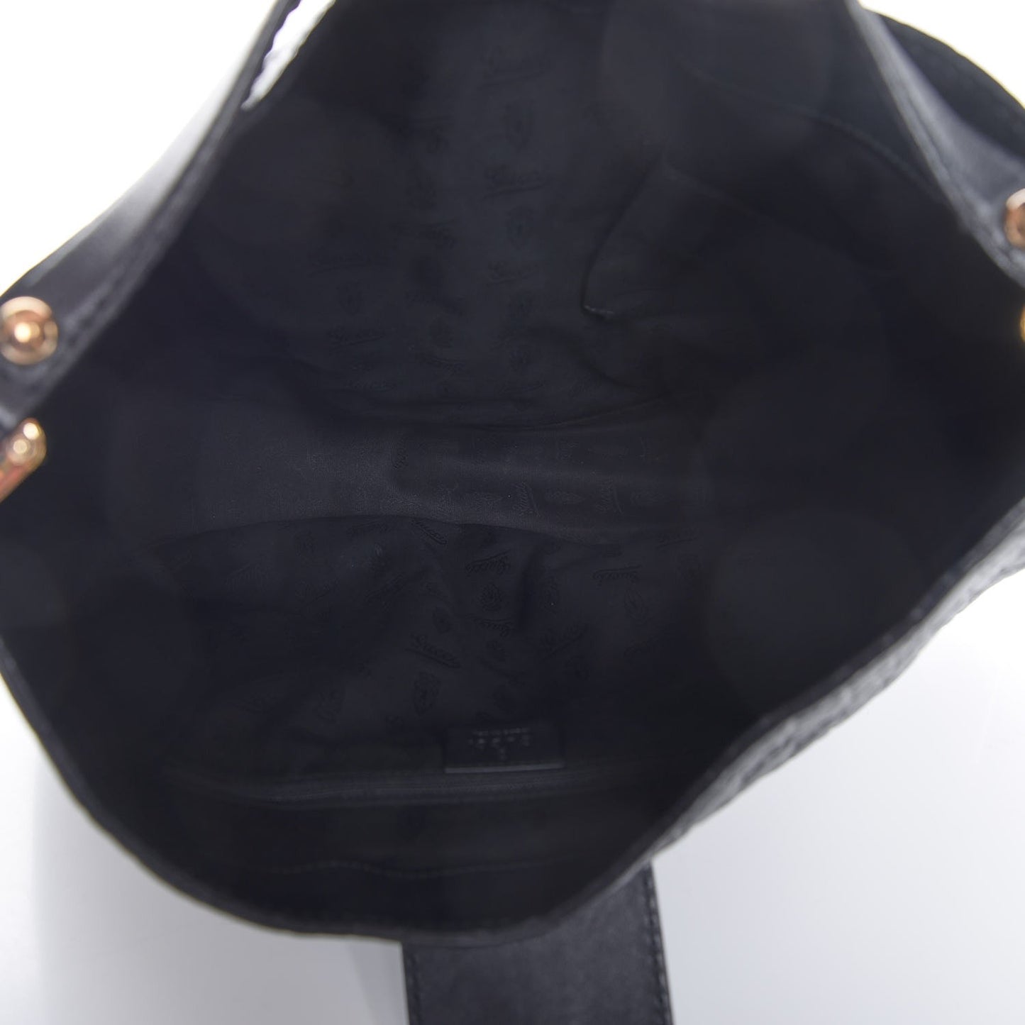 Guccissima Large New Ladies Web Hobo Black