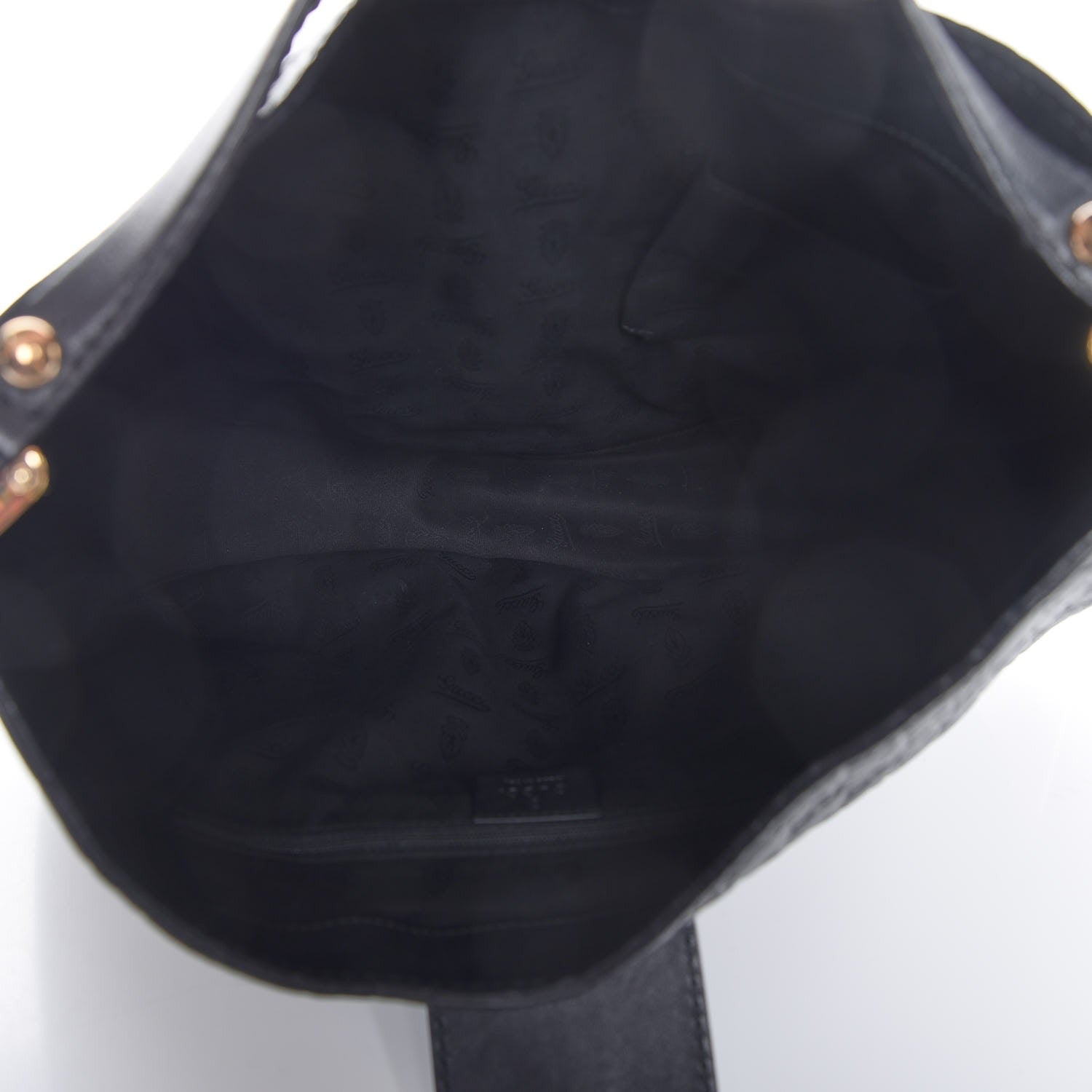 Gucci Guccissima Large New Ladies Web Hobo Black 5 of 7