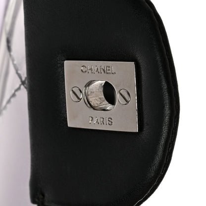 Chanel Vinyl Quilted Degrade Jumbo Single Flap Black 8 of 12