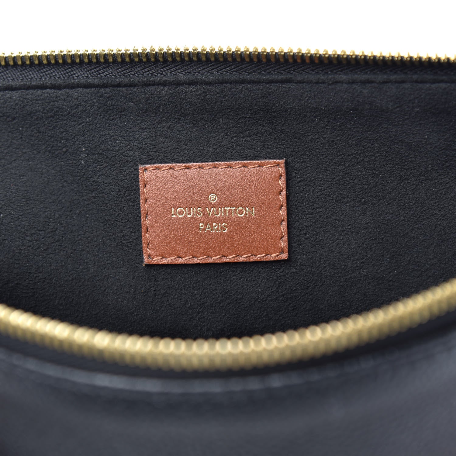 Louis Vuitton Monogram V Tote MM Black 8 of 11