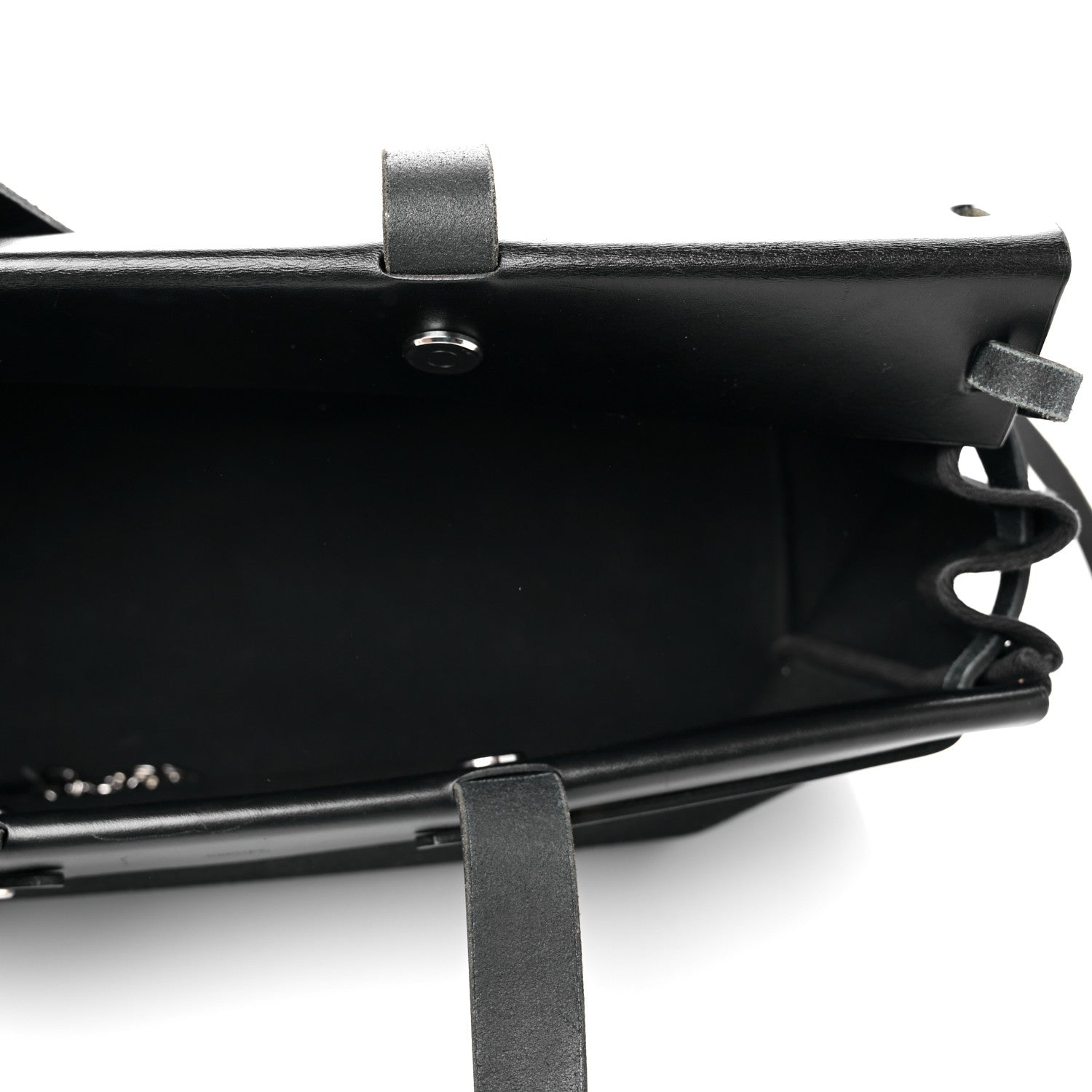 Hermes Toile Vache Hunter Herbag Cabas MM Black 6 of 16