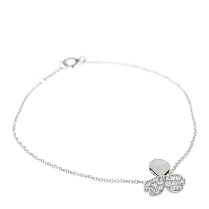 Tiffany Platinum Diamond Paper Flowers Bracelet 1 of 5