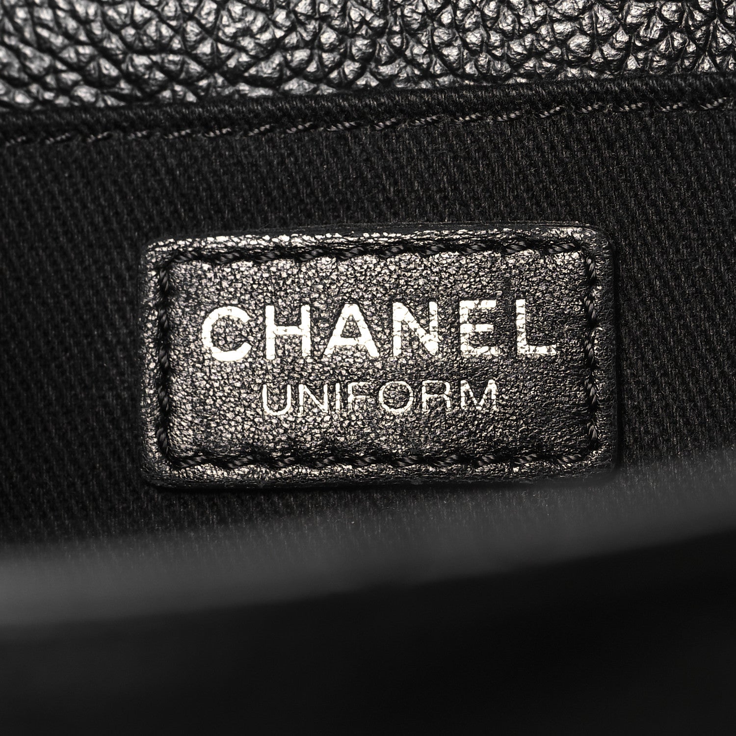 Chanel Grained Calfskin Quilted 2.55 Reissue Flap Belt Bag Clutch Black 6 of 10