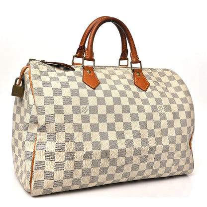 Louis Vuitton Damier Azur Speedy 35 3 of 11