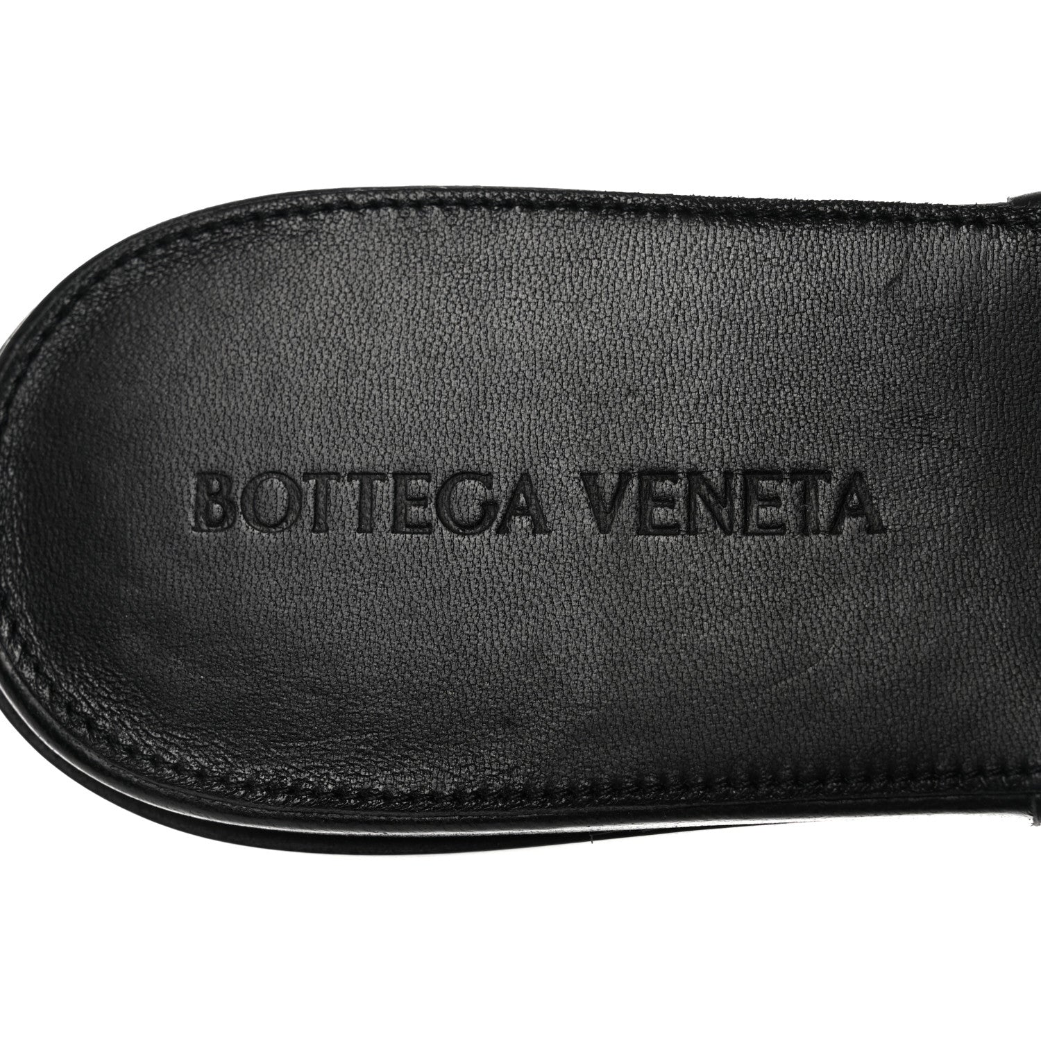 Bottega Veneta Nappa Quilted Rubber Lido Flat Sandals 37 Black 5 of 7