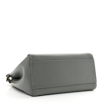 Fendi Nappa Mini Peekaboo Iconic Satchel Fumo 3 of 11