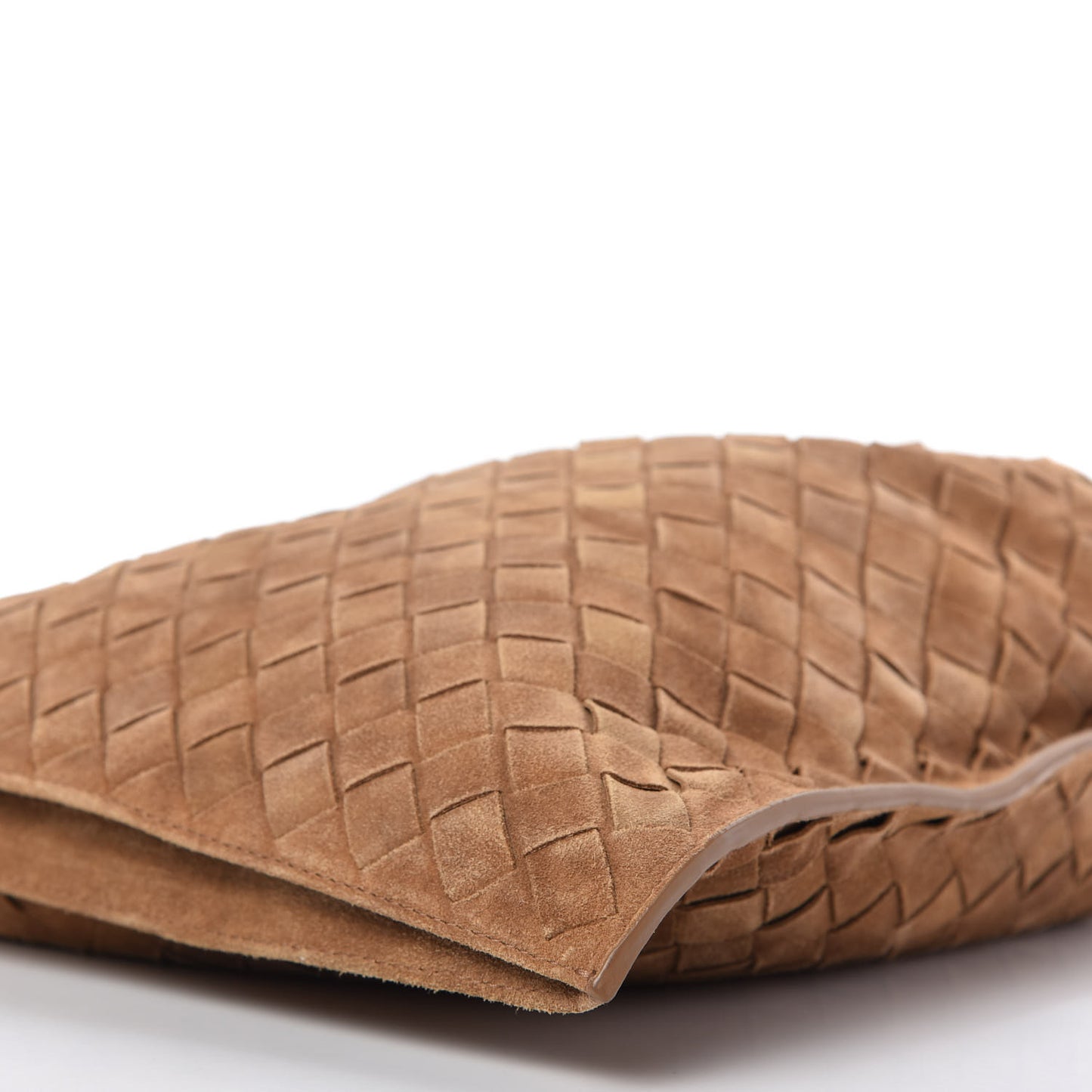 Suede Intrecciato BV Twist Caramel