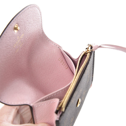 Louis Vuitton Monogram Rosalie Coin Purse Rose Ballerine 7 of 8