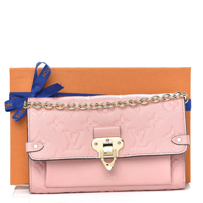 Louis Vuitton Empreinte Vavin Chain Wallet Rose Poudre 11 of 11