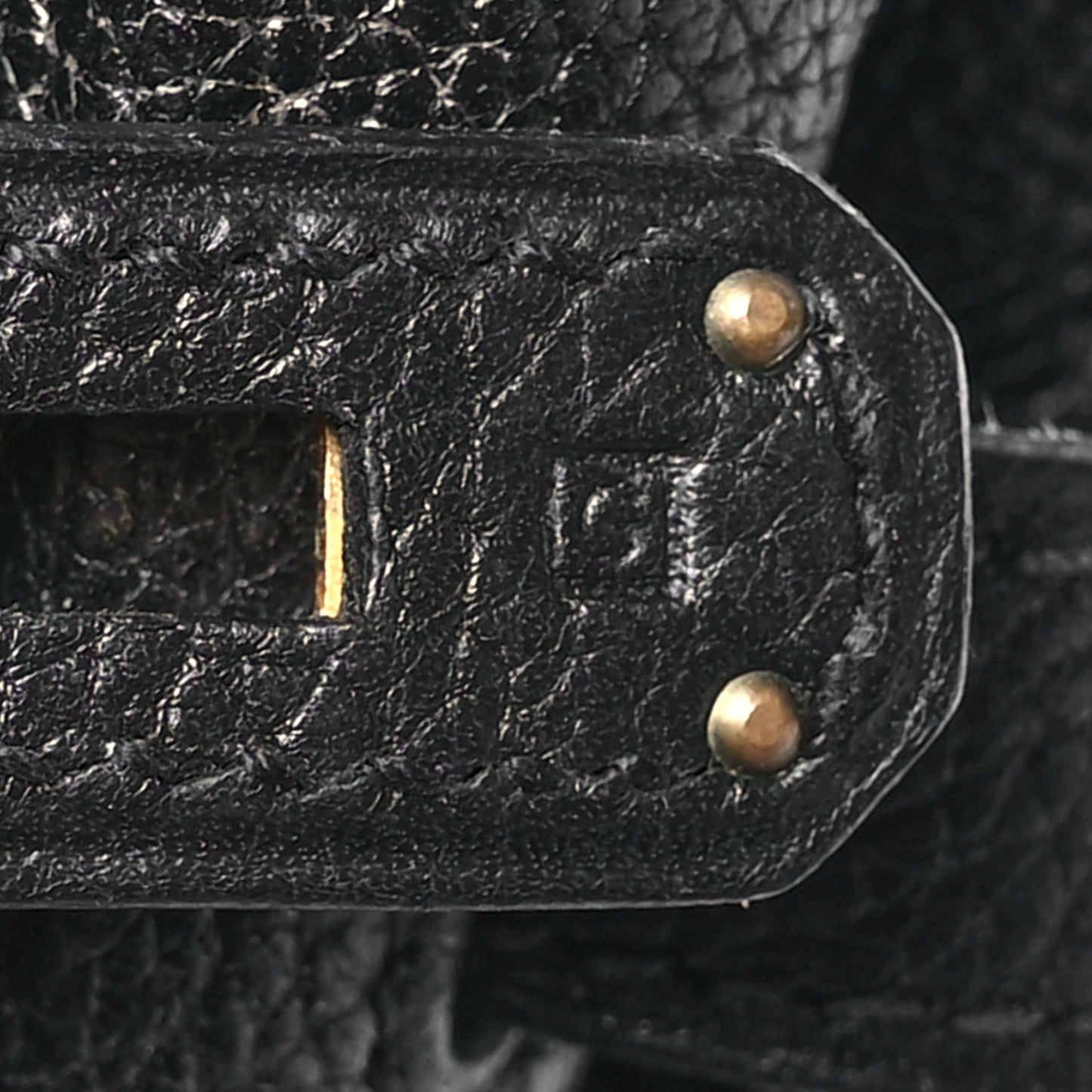 Togo Birkin 35 Black