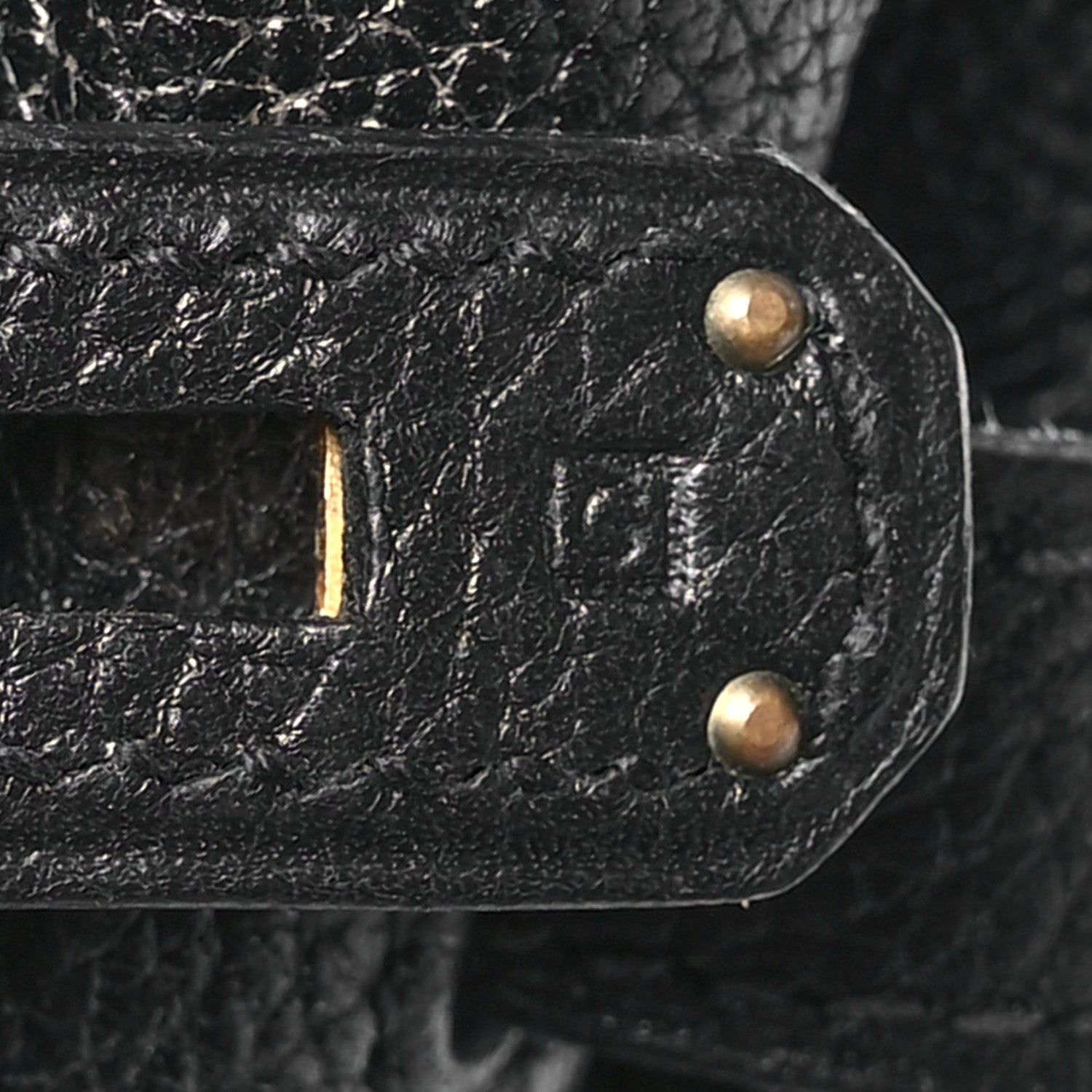 Hermes Togo Birkin 35 Black 7 of 14