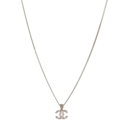 Chanel Tweed Effect CC Necklace Gold 1 of 6