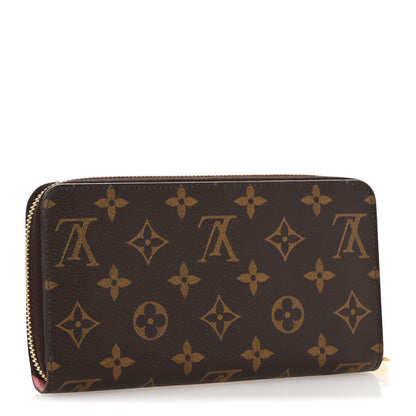 Louis Vuitton Monogram 2020 Christmas Animation Swing Ride Zippy Wallet Pink Poppy 3 of 10