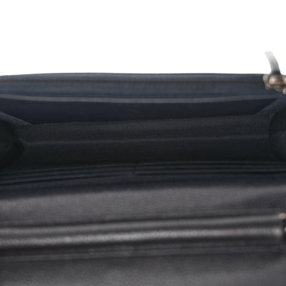 Chanel Caviar Quilted Wallet on Chain WOC Navy 5 of 11
