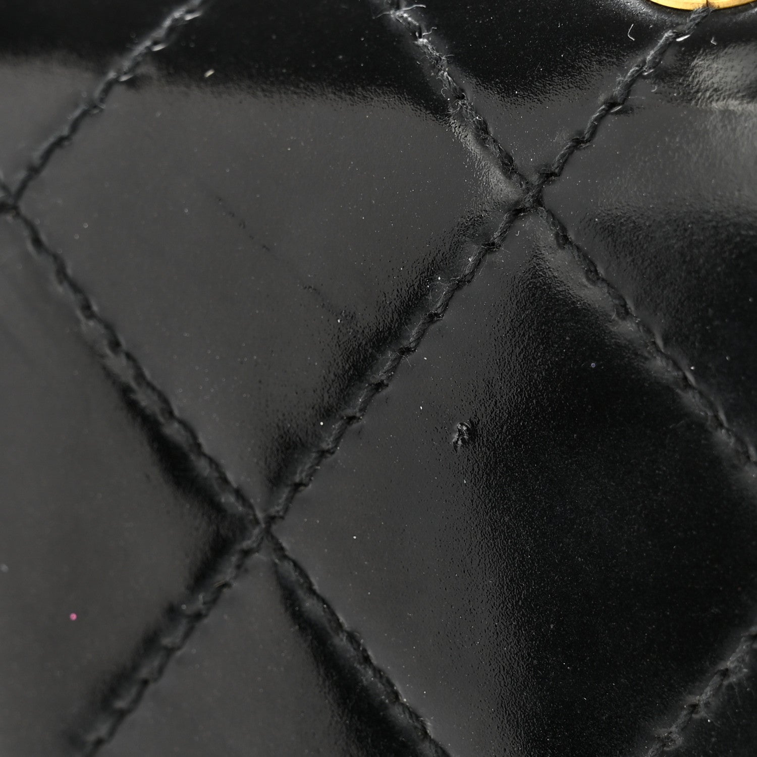 Chanel Patent Medium Kelly Flap Black 12 of 12