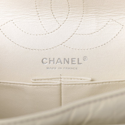 Chanel Aged Calfskin Quilted 2.55 Reissue 226 Flap White 8 of 13