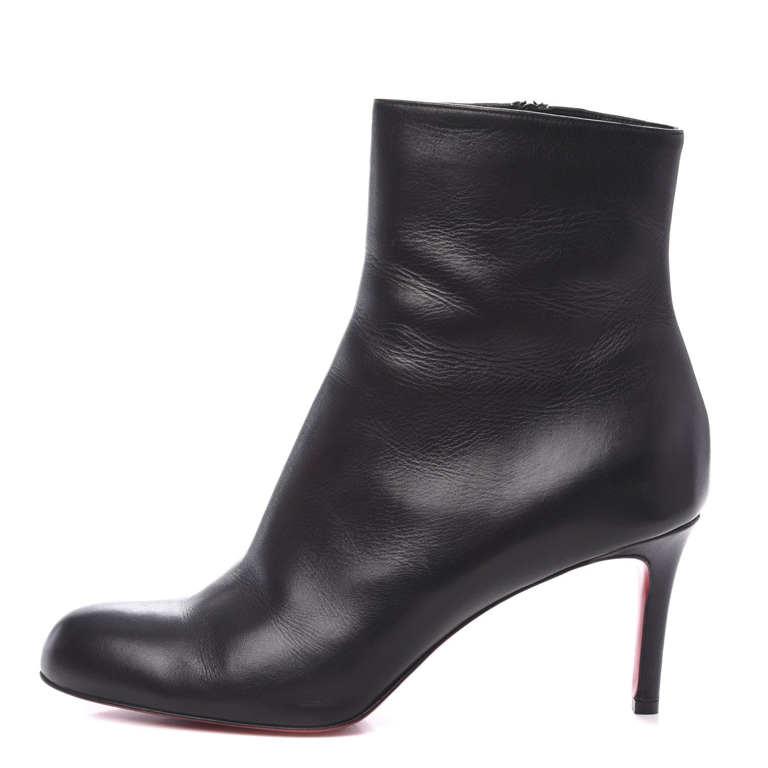 Christian Louboutin Calfskin VIP Simple Booty 85 Ankle Boots 39 Black 1 of 7