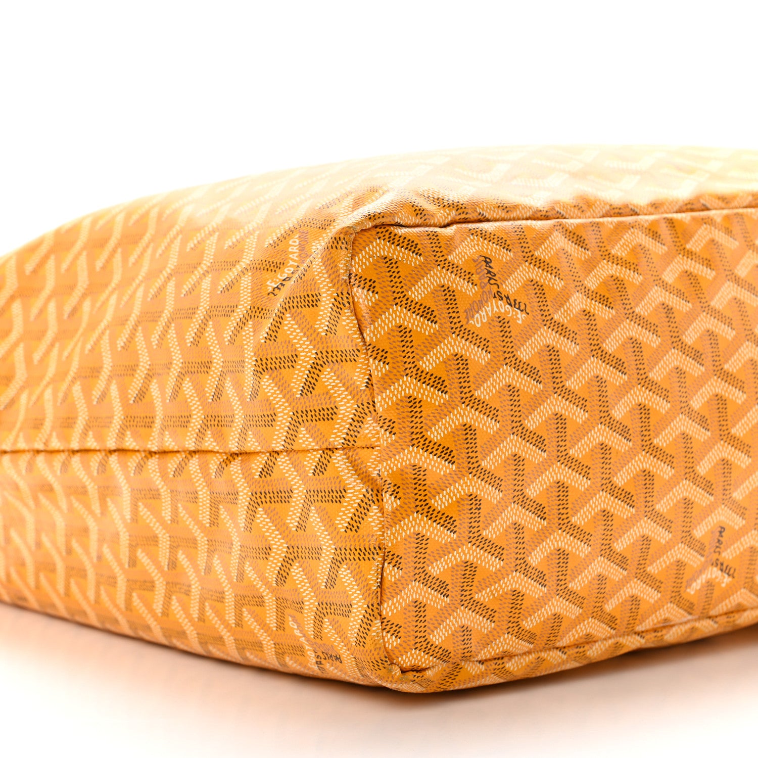 Goyard Goyardine Saint Louis PM Yellow 8 of 9