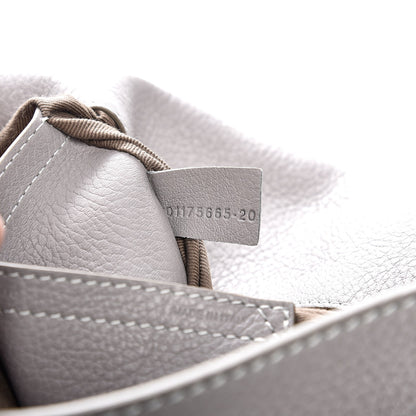 Chloe Calfskin Medium Marcie Round Crossbody Bag Cashmere Grey 6 of 8