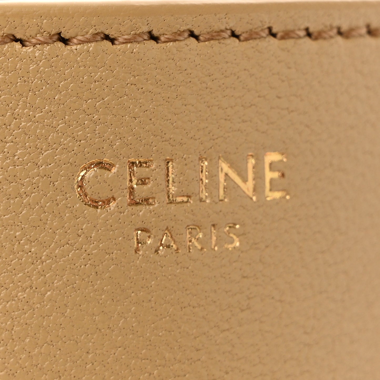 Shiny Lambskin Soft Triomphe Besace Bag Sandcastle