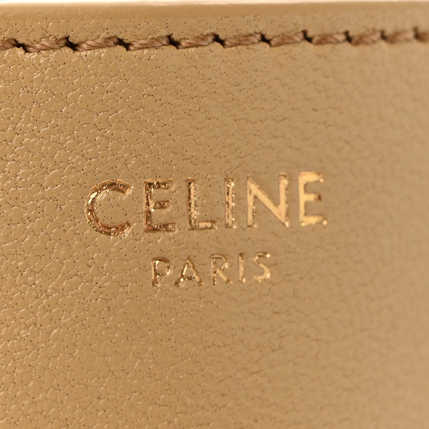 Celine Shiny Lambskin Soft Triomphe Besace Bag Sandcastle 6 of 12