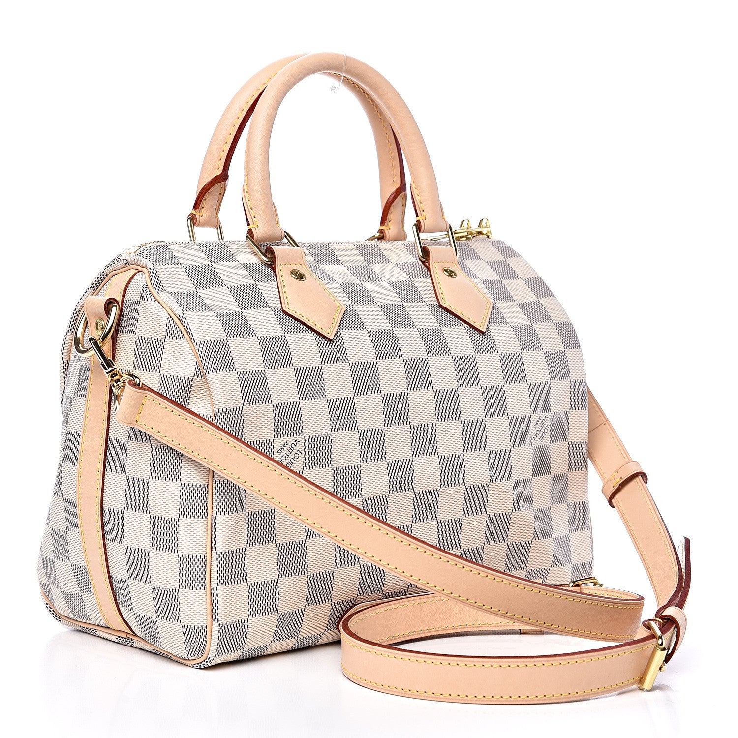 Louis Vuitton Damier Azur Speedy Bandouliere 25 2 of 8