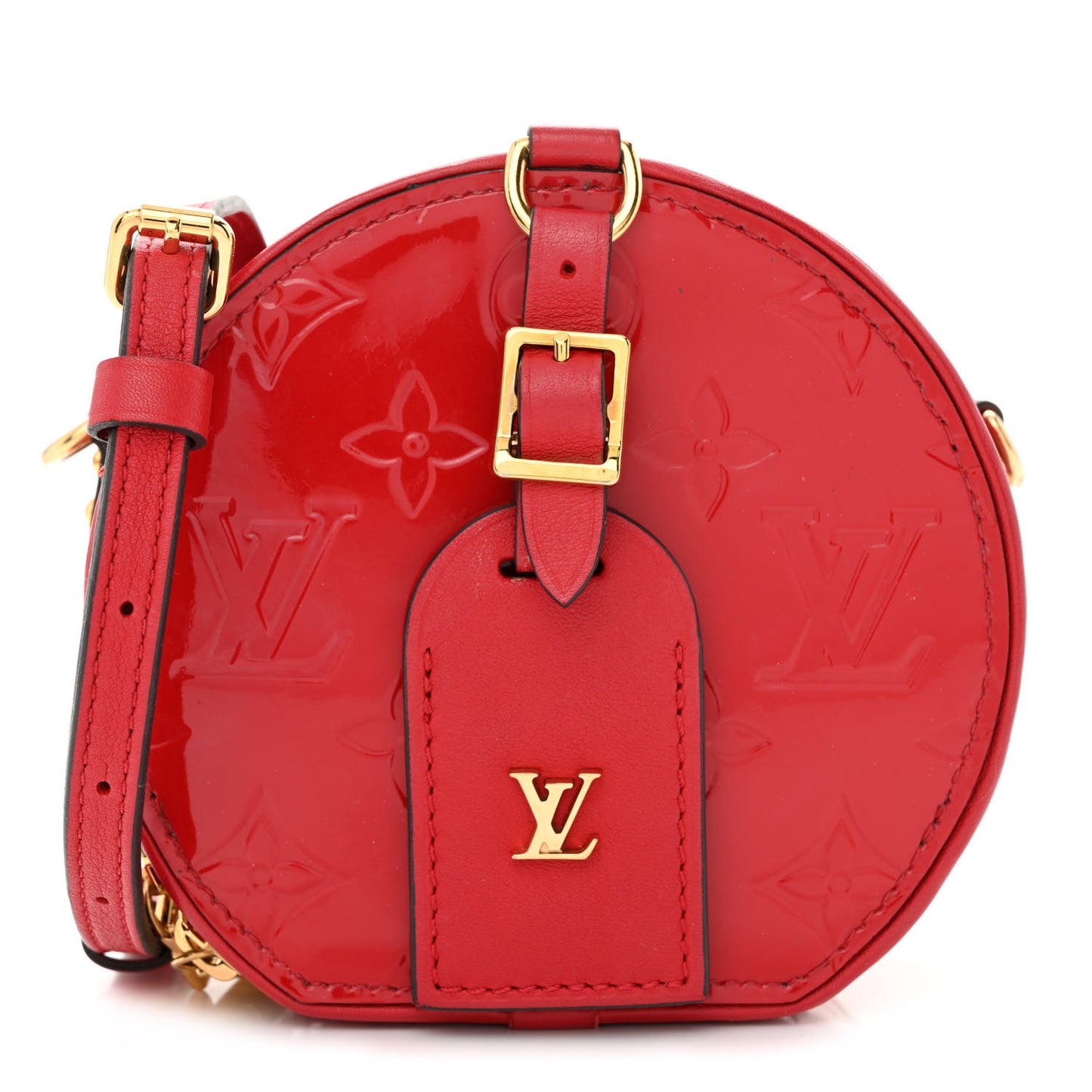 Vernis Mini Boite Chapeau Souple Red