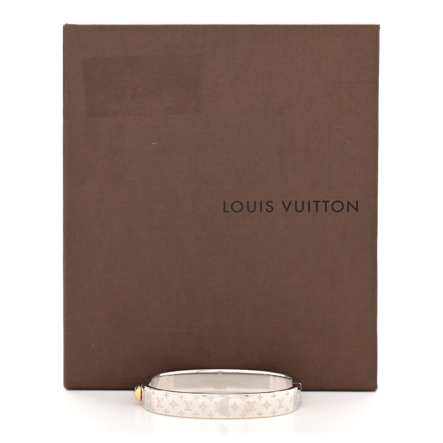 Palladium Monogram Nanogram Cuff S Silver